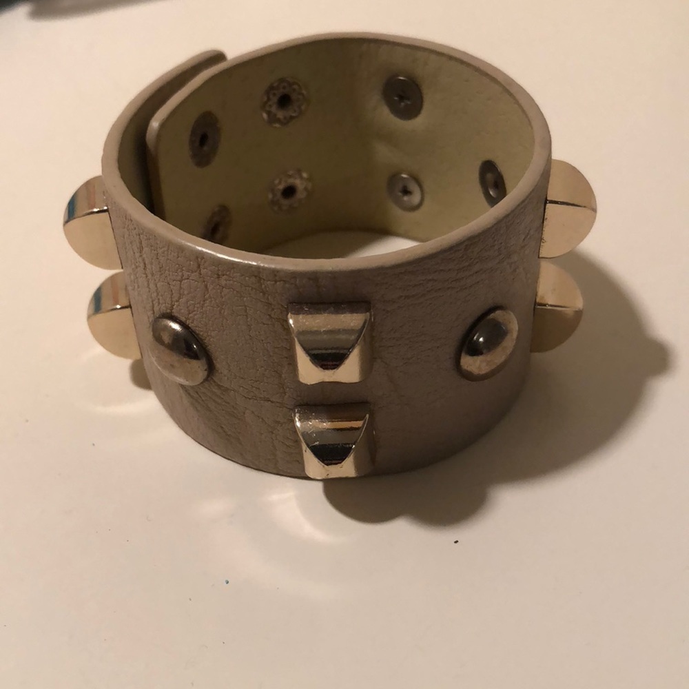 Edgy Beige Cuff